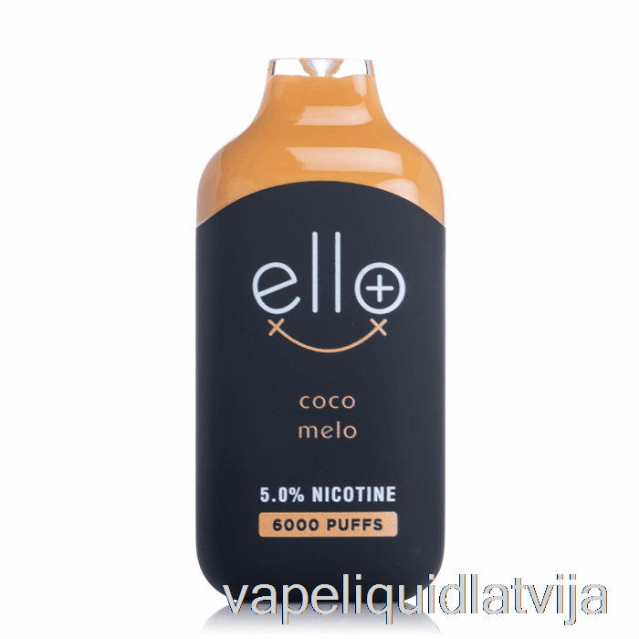 Blvk Ello Plus 6000 Vienreizējais Coco Melo Vape šķidrums